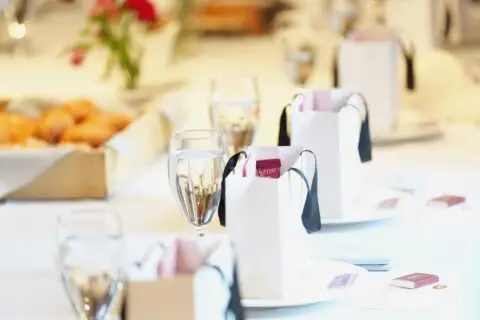 Close up of Arrae Clear Protein+ inside the attendee's bad bitch breakfast gift bags